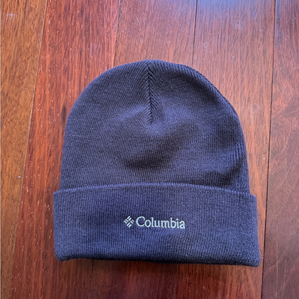 Columbia Dark purple Knit Cuffed Beanie